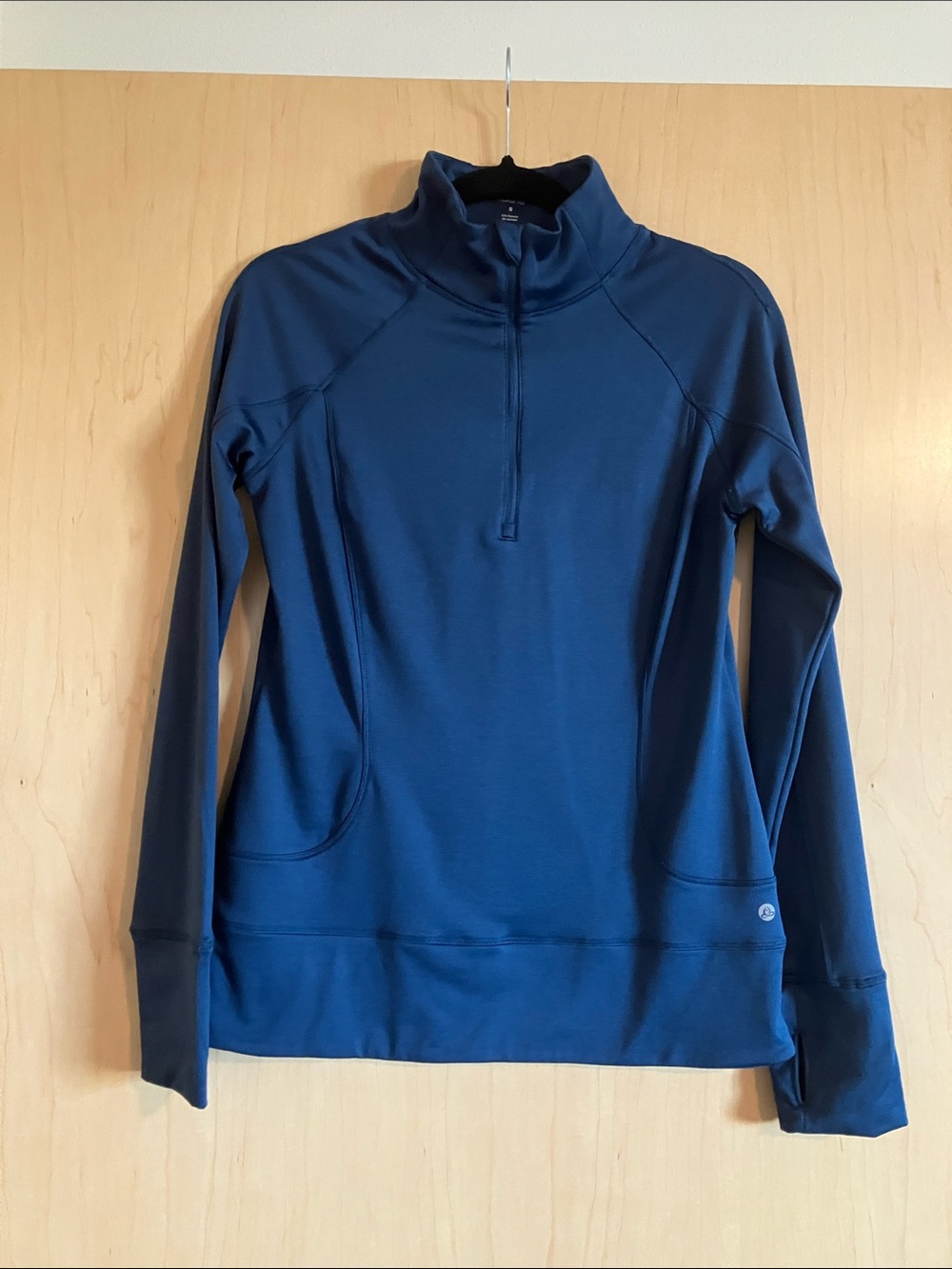 Apana Royal Blue Half-Zip Athletic Pullover - Women’s Small